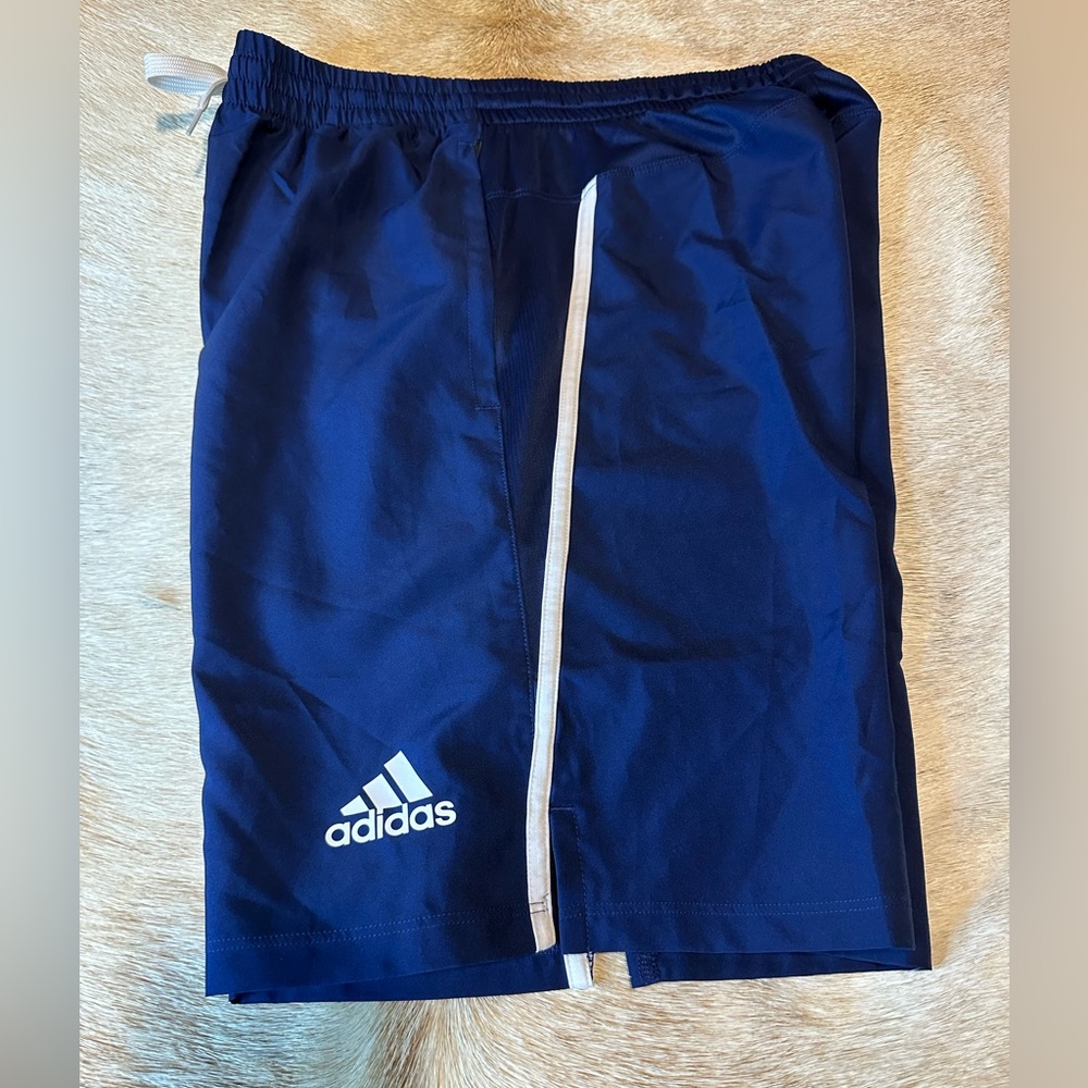 Adidas Men's Navy Athletic Shorts